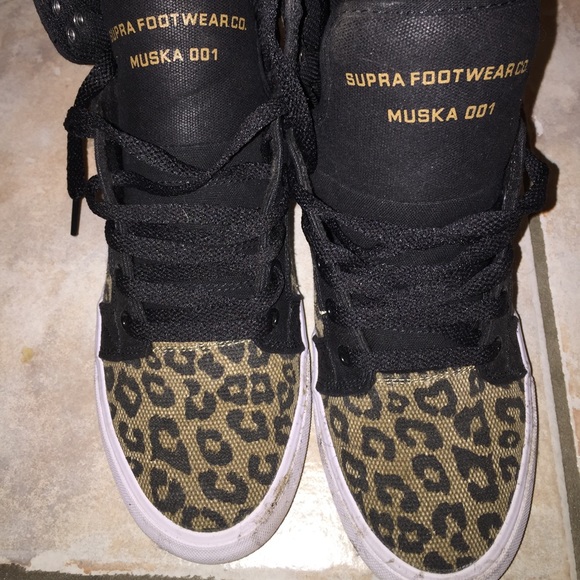 supra leopard high tops