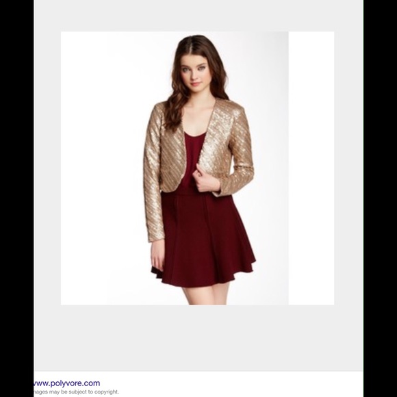 Sequin jacket