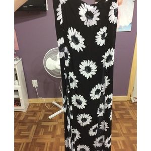 🌼cute sunflower maxi skirt n dress bundle🌻