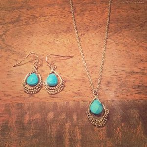 Kendra Scott Rori Necklace & Earrings