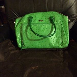 Kate Spade Peebled Green Bag