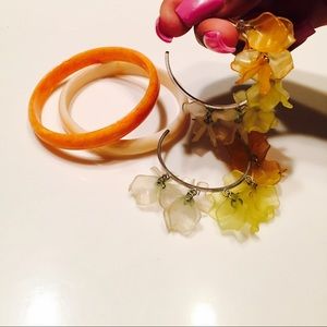 Bracelet and earring set