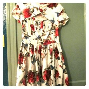 Queen of Holloway vintage style circle skirt dress