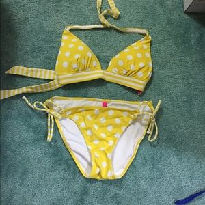 Victoria secrets yellow bathing suit