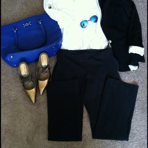 The Limited black stretch work pants 2SHORT