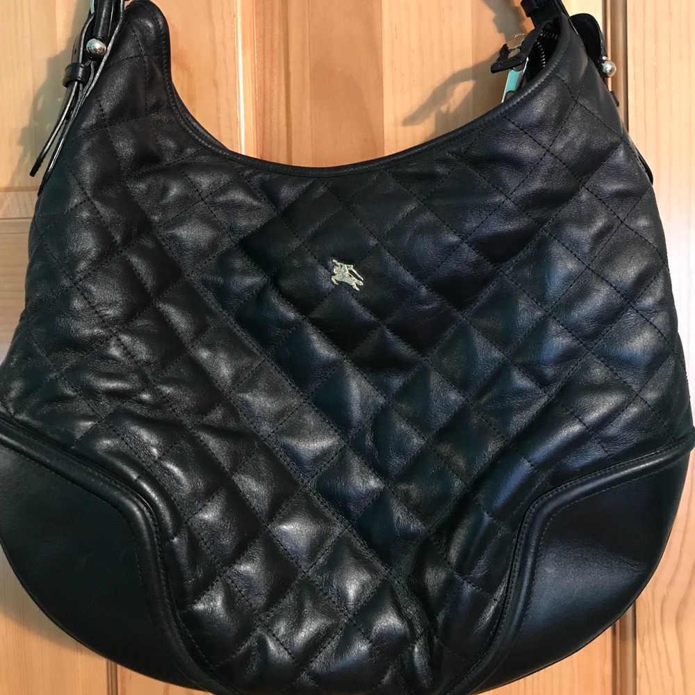 Burberry Horton quilted leather bag