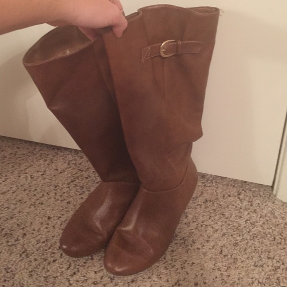 Brown Knee High Boots!