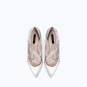 💛Zara pointed ballerina flats