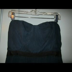 BCBGMAXAZRIA "Amber" silk chiffon  maxi dress 12P