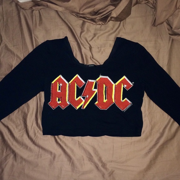 ACDC half shirt