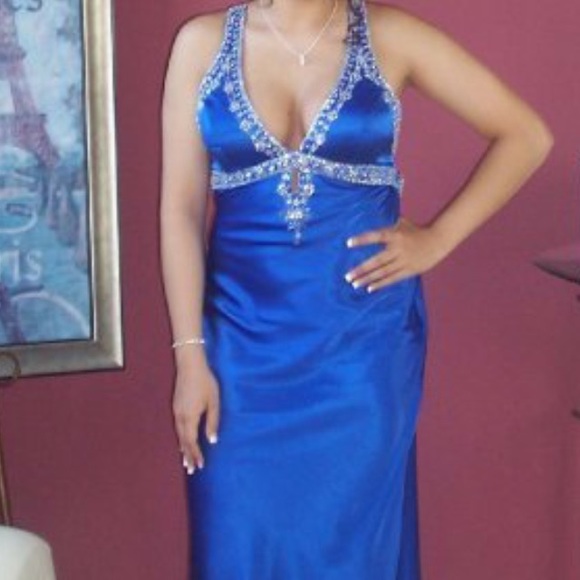 Beautiful Royal Blue Formal Dress