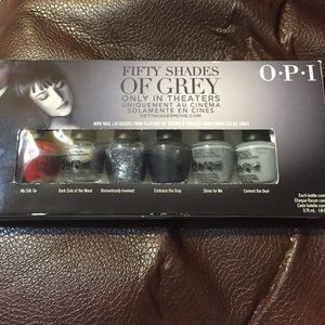 OPI 50 Shades of Grey polish mini set