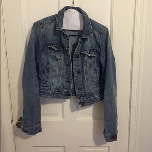 American Eagle Jean Jacket SZ: S/P
