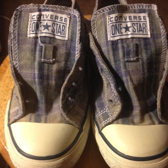 Plaid Converse