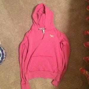 Pink hoodie