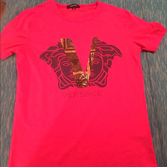 Peach Versace T-Shirt