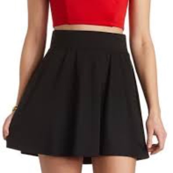 Black Skater Skirt