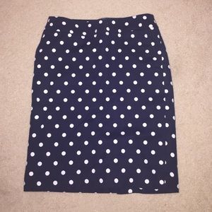 Polka dot skirt