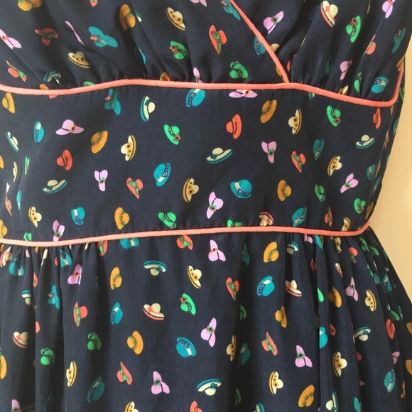 Modcloth adorable hat dress small - Picture 3 of 4