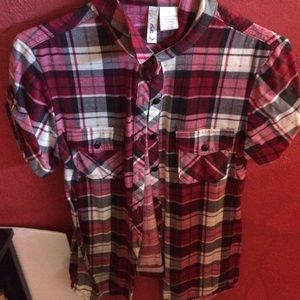 Over sized flannel.