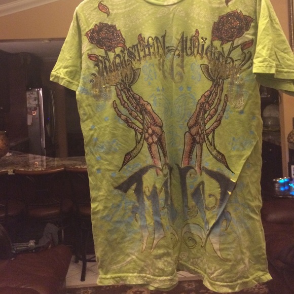 Men's Christian audigier shirt