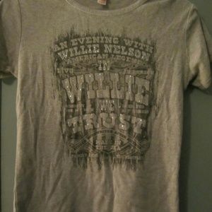 Willie Nelson shirt 4th of July picnic tour shirt