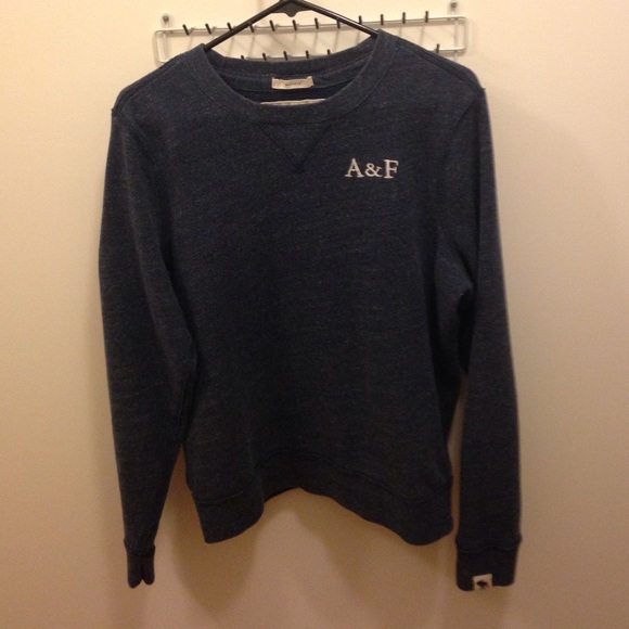 Abercrombie \u0026 Fitch Sweaters , Abercrombie \u0026 Fitch blue muscle sweater