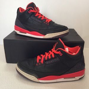 Air Jordan 3 retro Crimson size 10.5