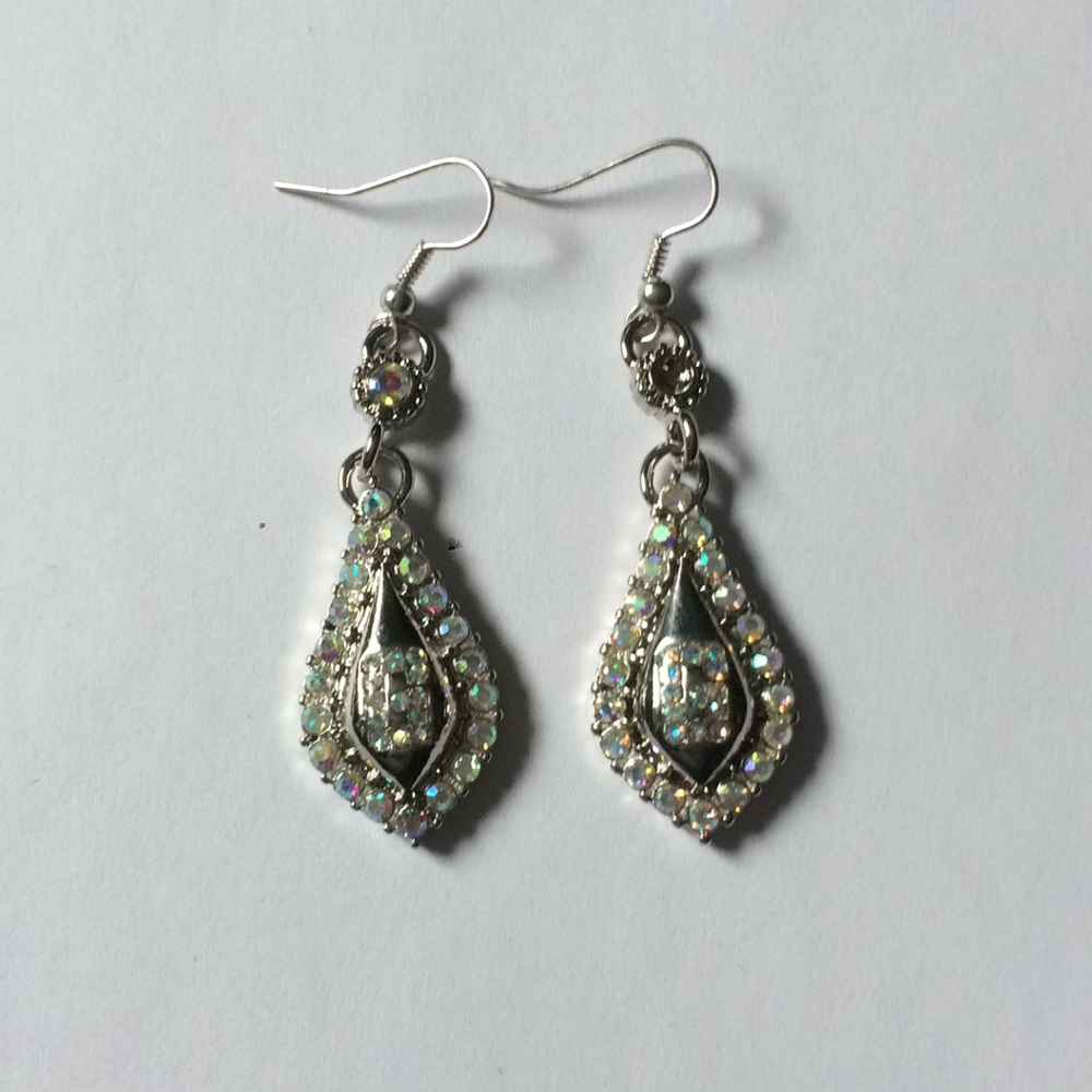 Forever 21 rhinestone earrings