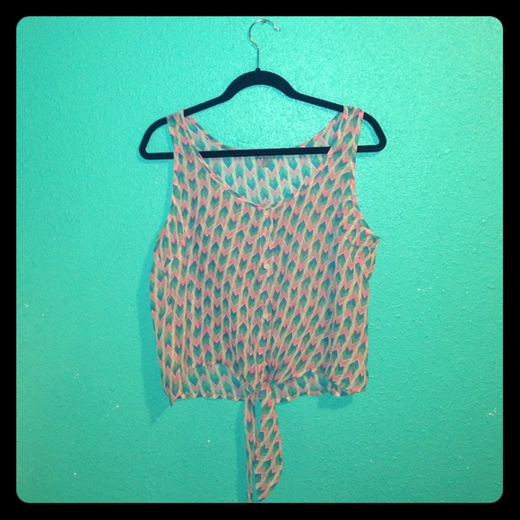 Sheer tie up tank