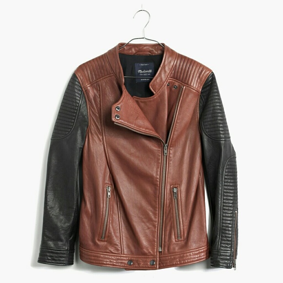 Madewell Quilted Leather Backroad Jacket