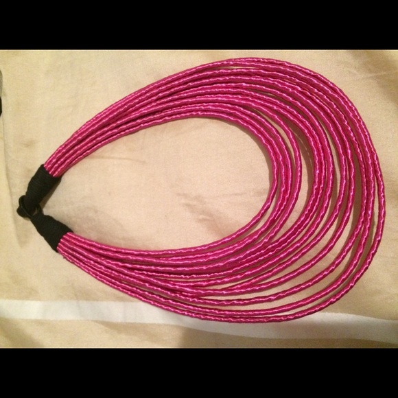 Pink Handmade Necklace - Picture 2 of 3