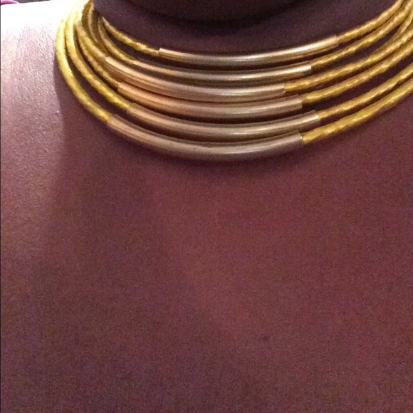 Gold Color Handmade Necklace