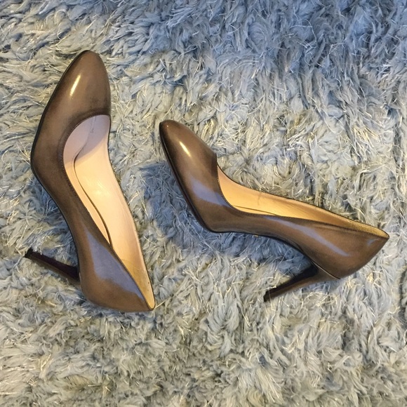 Prada Spazzolato Fume Calzaturre Donna heels - Picture 3 of 4