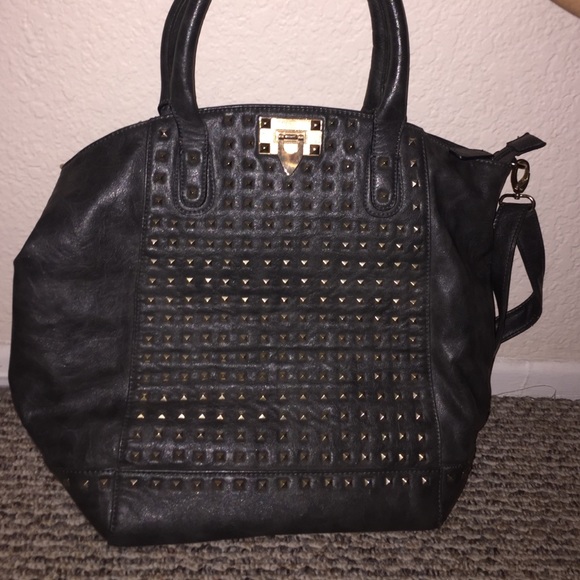 Gold-studded Handbag