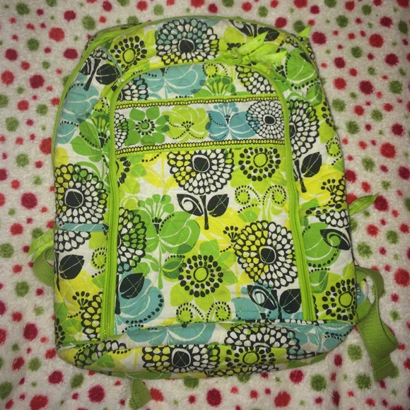 Vera Bradley backpack with separate laptop pocket