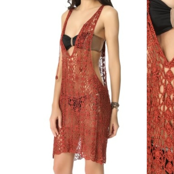 Mink pink swim cover up