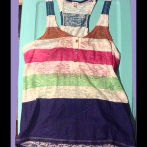 Striped tank top