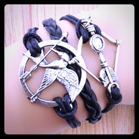 Hunger Games Multilayer Charm Bracelet