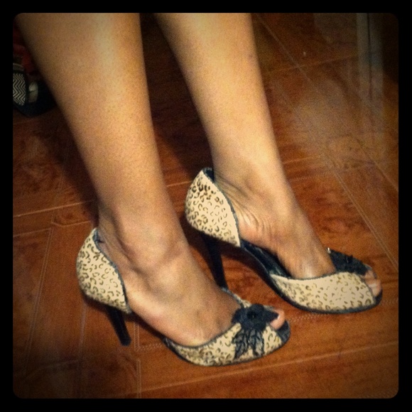 Steve Madden Cheetah Print Sandals