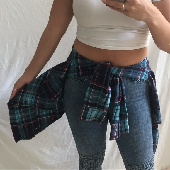 Blue urban outfitters BDG flannel - Picture 5 of 6