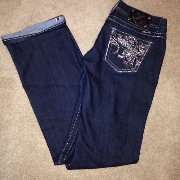 Dark denim Miss Me Jeans