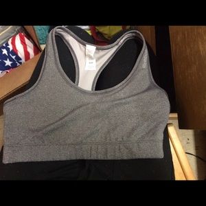 Reebok SMALL grey sports bra