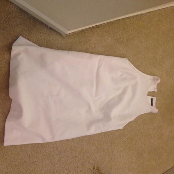 Zara white mini dress