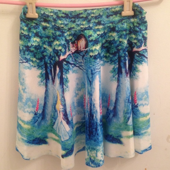 Alice in wonderland skirt