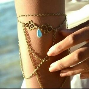 Adjustable Boho Arm Cuff