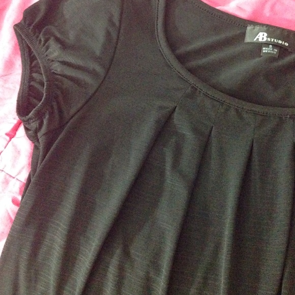 Black Dressy Top - Picture 2 of 4