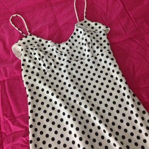 Polka Dot Spaghetti Strap Dress