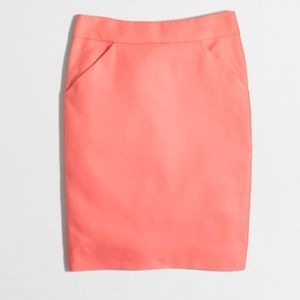 BRAND NEW W/ TAGS!! Coral J Crew Pencil Skirt