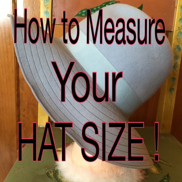 Tutorial: Vintage Hat sizes - How to know yours!!